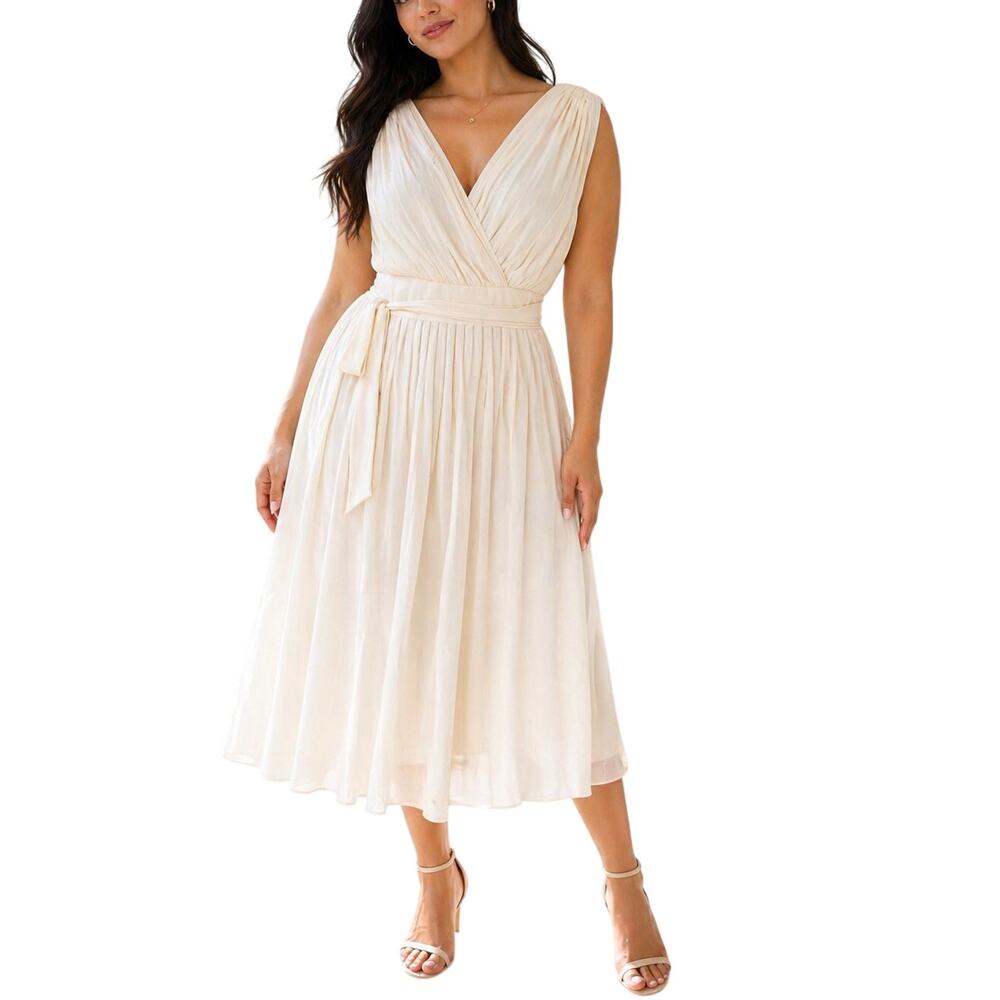 Lauren Ralph Lauren Marilyn Monroe White Cocktail Dress Size 10